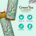 Arizona Green Tea with Ginseng and Honey, 16 Fl Oz (Pack of 12) (EXP 08/07/26)
