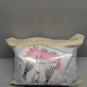 20ft x 10ft Thick White Backdrop Curtains for Parties, 4 Panels 5ft x 10ft Non See Through White Polyester Wedding Drapes Photo Backdrop for Birthday Party Graudation Photography Home Decor