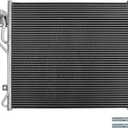 Air Conditioning A/C Condenser Compatible with Jeep Liberty 2002 2003 2004 2005 L4 2.4L V6 3.7L # 3058, 94773, 56022951AA, 55037465AC, 55037465AA, 55037465AB