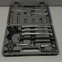 CARVALAX Gear Puller Set, 2T 5T and 5T Wide-Spread - Heavy Duty CR-V Steel 2 & 3 Reversible Jaw Bearing/Pulley Puller – Professional Automotive & Industrial Tool Kit for Mechanics, DIYers