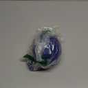 Jolly Pets Tug-n-Toss Heavy Duty Dog Toy Ball with Handle, 4 Inches/Petite, Blue (404 BL),Small Breeds