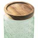 Core Kitchen Acacia & Glass Storage Jar 33.9oz