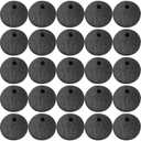 Totority 25pcs Carnival Sponge Nose Snowman Make up Sponges Halloween Clown Props Party Clown Costume Decorative Prop Circus Theme Party Decorations Rudolph Reindeer Nose Black