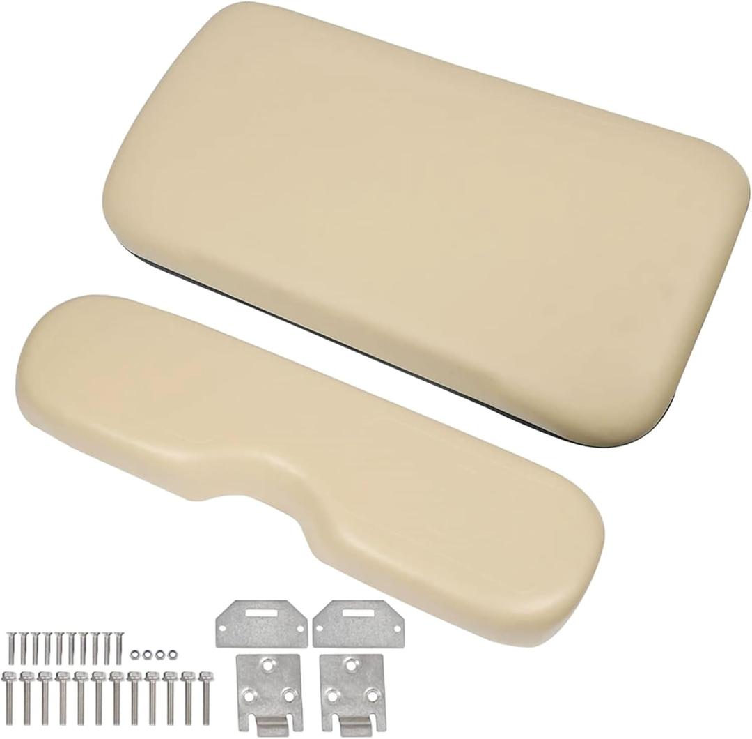 Golf Cart Tan Front Seat Cushion Replacement for EZGO Medalist TXT 1994-2013