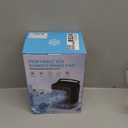 Portable Air Conditioner,3-IN-1 Evaporative Air Cooler,3 Speeds 2 Spray Outlets,900 Visiable Tank,7 Colors Light,2 Timers,Personal Mini Desktop Cooling Fan,Small AC Unit for Room Kitchen Office RV Car (White)