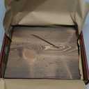 BGMG Wood Floating Shelves for Wall 12 inch Set of 2,Distressed,Rustic Wooden Wall Mount Shelves for Bathroom Living Room Bedroom Kitchen Farmhouse-12x6.7x1.25 inch-Distressed Walnut