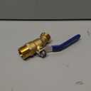 3/4" NPT Brass Male Hose Bib, Heavy Duty Outdoor Hose Spigot/Faucet, Lead-free, With 3/4" Male GHT Threads, Unlimited Flow Water SpigotIdeal For Garden, Patio, Car wash