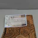 1/10 Inch Ultra Thin 24"35" Large Front Door Mat Indoor Entrance Inside Non Slip, Waterproof Rubber Kitchen mat and Interior Home Washable Door Mat, Tan Brown