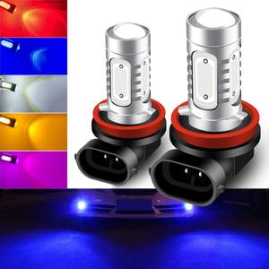 KaiDengZhe 2pcs SUPER Bright Blue H11/H8 LED Bulbs for Fog Lights 7.5W COB Fog Lamp Driving DRL Lights 12V
