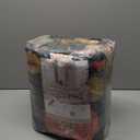 U'Artlines 6x9ft Vintage Floral Area Rug Machine Washable Ultra Soft Low Pile Non Slip Non Shedding Accent Floor Carpet for Living Room, Bedroom, Dining Room, Office (Black Green)