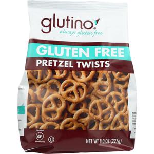 Glutino Gluten Free Pretzel Twists, Salted, 8 oz Pack Of 2