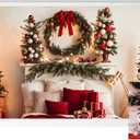 Kate 7x5ft Christmas Headboard Backdrop for Photography Christmas Trees Home Decoration Background Photo Fabric Studio Props