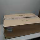 CHICOLOGY Cordless Roman Shade, Light Filtering Privacy Liner, Textured Belgian Flax Fabric, True-to-Size 29" W x 64" H, Inside/ Outside/ Ceiling Mount Window Treatment for Living Room Bedroom