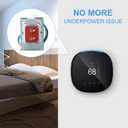 Maxdot Doorbell Transformer 24V 40VA Compatible with Ring Doorbell, Safe UL Listed Wired 24 Volt Door Bell Kit, Easy to Install(1 Pcs)