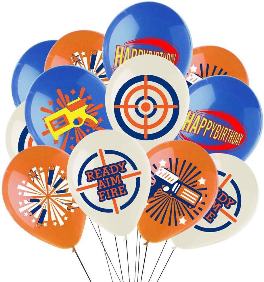 Dart War Party Supplies Balloons,Gun Picks Target Birthday Bullet War Party Decoration