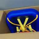 Little Tikes Snug 'n Secure Blue Swing with Adjustable Straps, 2-in-1 for Baby and Toddlers Ages 9 Months - 4 Years