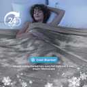 inhand Cooling Blanket Twin XL Size (60"x90"), Cooling Blankets for Hot Sleepers, Absorbs Heat to Keep Adults Cool For Summer Nights Sweats, Thin Cold Lightweight Blanket for Couch Bed, All Season Use