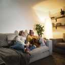 Uonlytech Paper Floor Lamp Shade, Simple Paper Lampshade Classic Japanese Light Bulb Cage Light Cover Accessories for Home Bedroom Floor Lamps, White