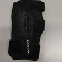 MUELLER Sports Medicine Adjust-to-Fit Thumb Stabilizer, Spica Splint, Thumb Pain Relief Brace for Men and Women, Ideal for De Quervain's Tenosynovitis, Arthritis, Sprains, Fits Right or Left (Pack of 1), Black