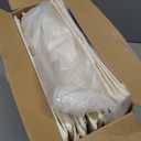 Vailando 6-Shelf Hanging Closet Organizer with 3 Drawers, 2 Separable 3-Shelf Closet Organizers and Storage for Wardrobe Organization, Hanging Dresser for Nursury & Dorm Clothes Organizer, Beige