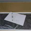 LED TV Stand Entertainment Center Bookshelf Combo with Charging Station, 30"L x 15"W x 11"H
