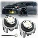 NSLUMO L1B LED Front Fog Light Bulbs for 2023+ To'yota GR Corolla 2022-2024 To'yota RAV4 Super Bright 9000LM 3200K Yellow Canbus L1B L1 Led Fog Driving Lamp Bulb Assembly Replacement