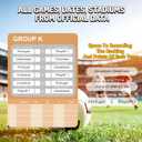 2 x 2Pcs World Soccer Cup 2026 Schedule Poster,35.4"×23.6" World Soccer Cup 48-Team Flag Stickers Writable Soccer Poster,World Soccer Cup Merchandise Soccer Games Gifts for Soccer Fans,Party Decorations Includes 2 Marker Pens