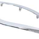 ApplianPar Front Left and Right Side Lower Bumper Molding Trim Kit for Nissan Murano 2015-2018 Chrome
