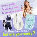 BYART Bikini Trimmer for Women Dual Head IPX7 Waterproof & Painless Electric Razors for Pubic Hair, Face, Legs, Underarms Portable Cordless Shaver with Fast Charging, Self Care Gifts for Women