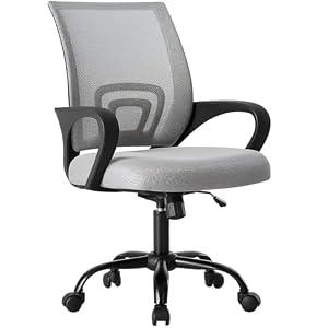 OLIXIS Office Desk Chair, Ergonomic Home Mesh Chair, Lumbar Support