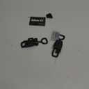 2 PCS Adjustable Metal Toggle Latch Clamps Heavy Duty Quick Release Hasp Latch with Lock Hole 180KG/ 396lbs Holding Capacity Catch Kit for Gate Cabinet Door Box Case, Black, Medium