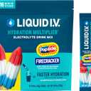 Liquid I.V. Hydration Multiplier - Popsicle Firecracker | Electrolyte Powder Drink Mix | 1 Pack (16 Servings)