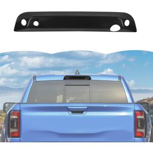 RT-TCZ Smoked Black Third 3rd Brake Light Cover High Mount Stop Lamp Cover Trim Exterior Accessories for Dodge RAM TRX 2018-2025
