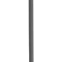 Zafferano, Poldina L Lamp, Rechargeable Cordless Floor Lamp with Touch Controls, Suitable for Indoor and Outdoor, Dimmer, 2200-3000 K, Adjustable Height 20.4-48 Inches, Dark Grey Color