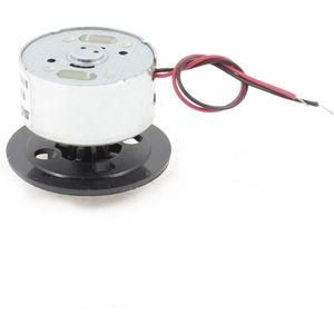 uxcell Metal Black Tray DC 3V-5.9V Micro Motor for VCD DVD Player W Base