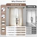 Bronze Double Curtain Rod, 36 to 72 Inch Dual Curtain Rods with Aluminium Modern End Cap Finials, 1 Inch Adjustable Heavy Duty Window Treatment Rods, Telescopic Metal Double Drapery Pole Set