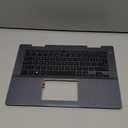 Replacement Laptop Upper Case Palmrest Backlit Keyboard Assembly Part for Dell Inspiron 14 5481 5482 5485 5491 09VMHF 9VMHF Gray