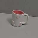 ZaH Easter Bunny Coffee Mug Easter Decoration Gift for Kids Boys Girls - Ceramic Mug Cup 12oz (Rabbit Pattern-1) (White)