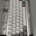 YUNZII AL68 Wireless Mechanical Keyboard,Full Aluminum CNC,60% Layout with Knob, QMK/VIA Software,Gasket Mounted,Hot Swappable,RGB Backlit,BT/2.4G/USB-C for Mac/Win (Silver, Cocoa Cream V2)