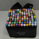 120 Colors Alcohol Markers Artist Drawing Art Dual Tip Markers Perfect for Kids Boys Girls Students Adult