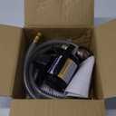 Acquaer Portable Electric Utility Water Transfer Pump 115V 1/10 HP with Suction Hose Kit, Low Suction Water Removal for Water Beds, Pools, Rain Barrel, Aquariums
