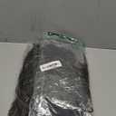 Topcosplay Men Wigs 80s Mullet Wig Long Brown Curly for Rock Disco Party Costume