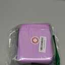 Carrying Case for Portable Nebulizer, Travel Medical Bag, Hard Emergency Medical Bag for Inhaler Spacer Case for Adults(Bag Only) (Purple)