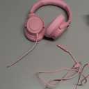 Wired Over-Ear Headphones with USB C Connector, Hi-Fi Stereo Sound, Noise-Isolating Ear Cups, Comfortable Fit for USB C Devices (No Bag, Pink)