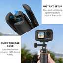 64in Pocket 3 Selfie Stick Tripod for GoPro Camera, Xtra Muse Extendable Stand Quick Release 1/4'' Screw Vlog for DJI Osmo Pocket 3 Action 6 5 Pro 4 for Insta360 X5 X4 X3 for AKASO DSLR Accessories