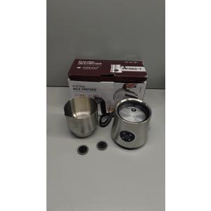 Milk Frother and Steamer, Large Capacity Detachable Electric Milk Frother, Automatic Warm and Cold Foam Maker, Stainless Steel Jug, BPA Free Milk Frother and Steamer, Large Capacity Detachable Electric Milk Frother, Automatic Warm and Cold Foam Maker, Stainless Steel Jug, BPA Free