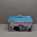 blessny High-velocity Snow Machine, Wired Remote Portable Premium Artificial Snowflake Machines for Indoor Outdoor Christmas Party, 650W Low Consumption with Max 2000CFM Output, ETL Listed (Grey)