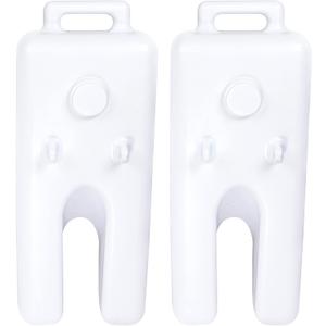 HYDROTOOLS by SWIMLINE 87941 Premium Step Weight System (2-Pack) for Step System 87940 & 87945 | Additional Sand Filled Stability | Integrated Handle & Extra Wide Filling Spout | Chemical Resistant