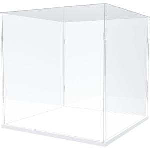 Nynelly Acrylic Display Case for Collectibles,Clear Display Box for Lego 21318 Tree House, Acrylic Boxes for Display Toy Figure, Assemble Countertop Dustproof Showcase with Base,17.7x17.7x17.5 in Nynelly Acrylic Display Case for Collectibles,Clear Display Box for Lego 21318 Tree House, Acrylic Boxes for Display Toy Figure, Assemble Countertop Dustproof Showcase with Base,17.7x17.7x17.5 in
