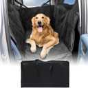 Mabett Dog Seat Covers for Ford Maverick 2025 2024 2023 2022 Accessories, Back Seat Hammock Extender for Pets Include Door Sides and Headrests Protection-Hard Bottom Support 600D Oxford Cloth